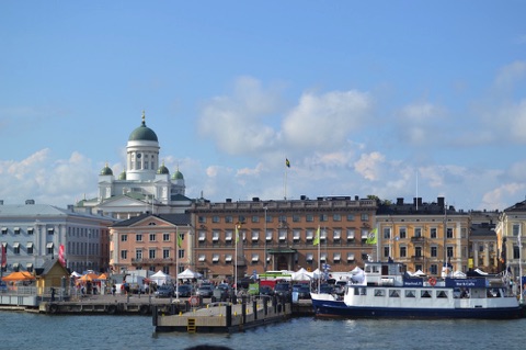 City skyline, Helsinki